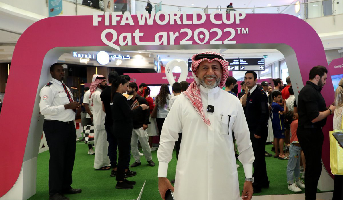 Promotional Activities Continue in Mall of Qatar in Presence of World Cup Ambassadors